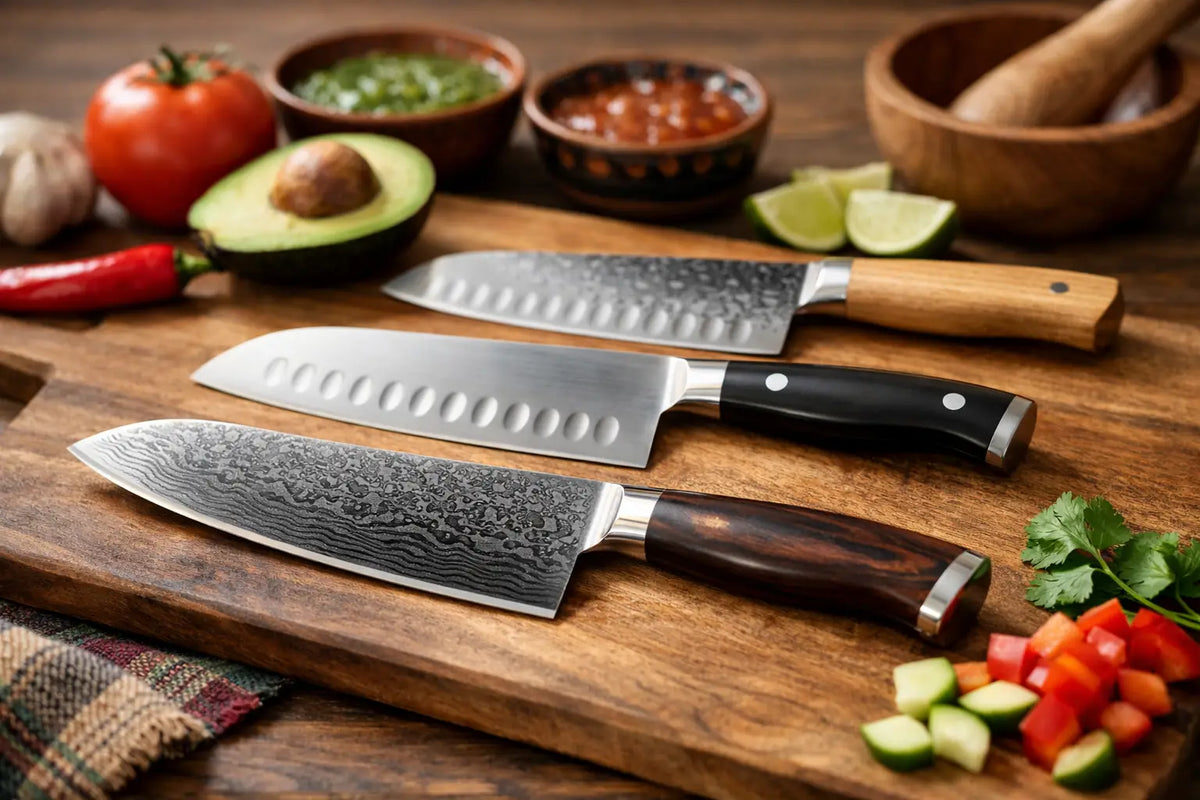 Qué cuchillo Santoku comprar en México