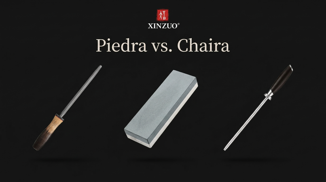 ¿Piedra de agua o chaira? Cómo afilar correctamente tu cuchillo