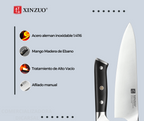 Cuchillo Xinzuo del Chef de 8 Pulgadas Acero Inoxidable