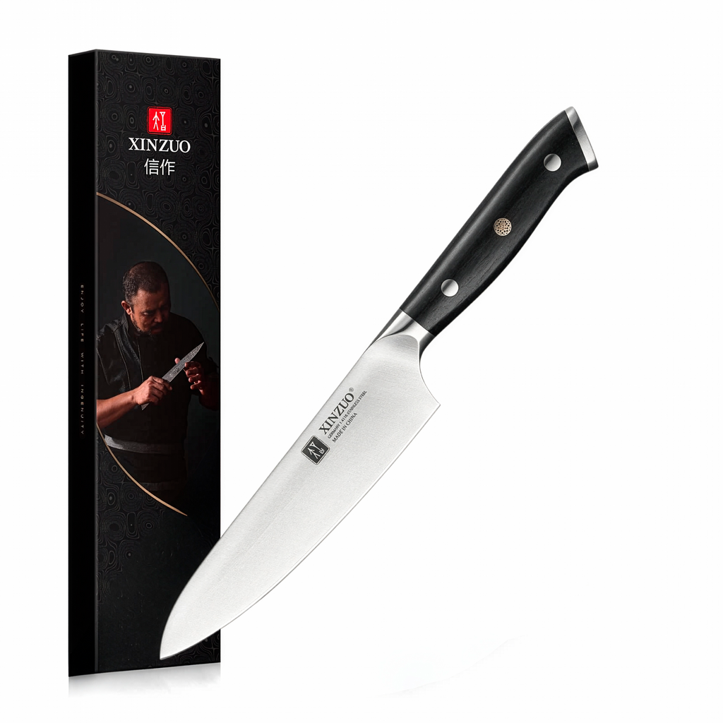 Cuchillo Xinzuo Utilitario de 5 Pulgadas Acero Inoxidable