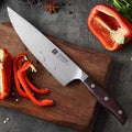 Cuchillo Chef 8" · Serie B35-CS | Acero Alemán · Sándalo | XINZUO