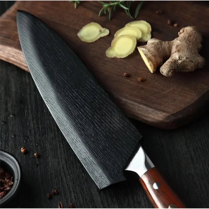 Funda De Madera Magnética Xinzuo Cuchillo 7-8 Pulgadas W-S