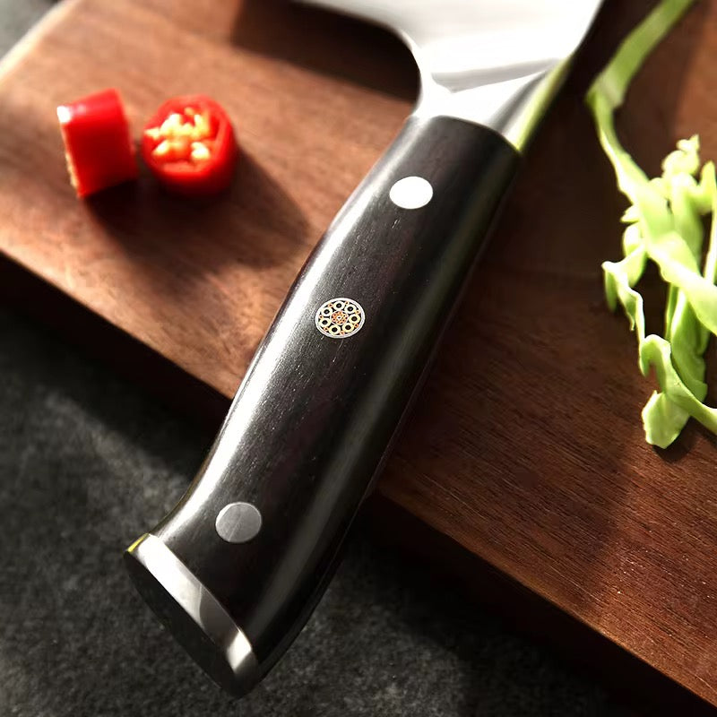 Cuchillo Santoku 7" · Serie B13S-RS | Acero Alemán 1.4116 · Ébano | XINZUO
