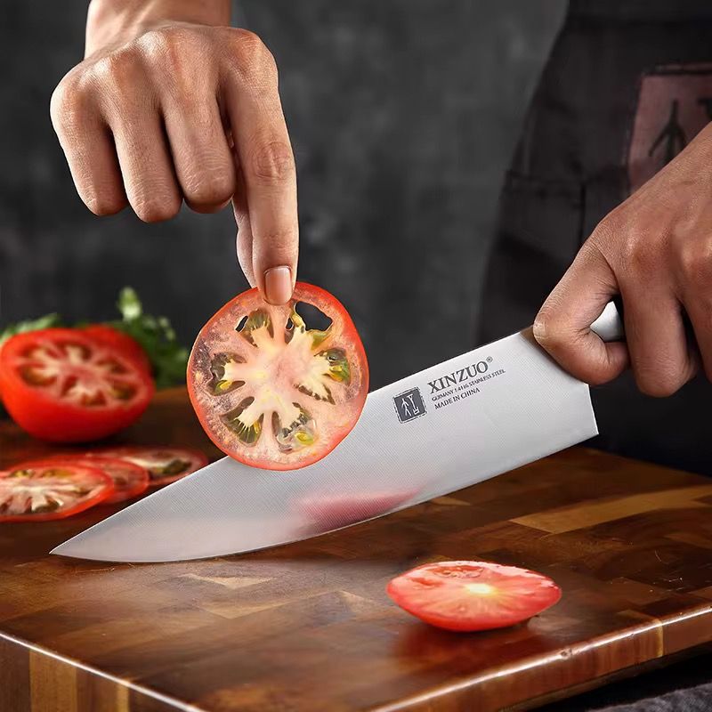 Cuchillo Chef 8" · Serie B35-CS | Acero Alemán · Sándalo | XINZUO